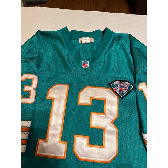 Mitchell & Ness men’s Dan Marino 1994 Throwback Miami Dolphins Jersey Size 54 - Picture 8 of 13